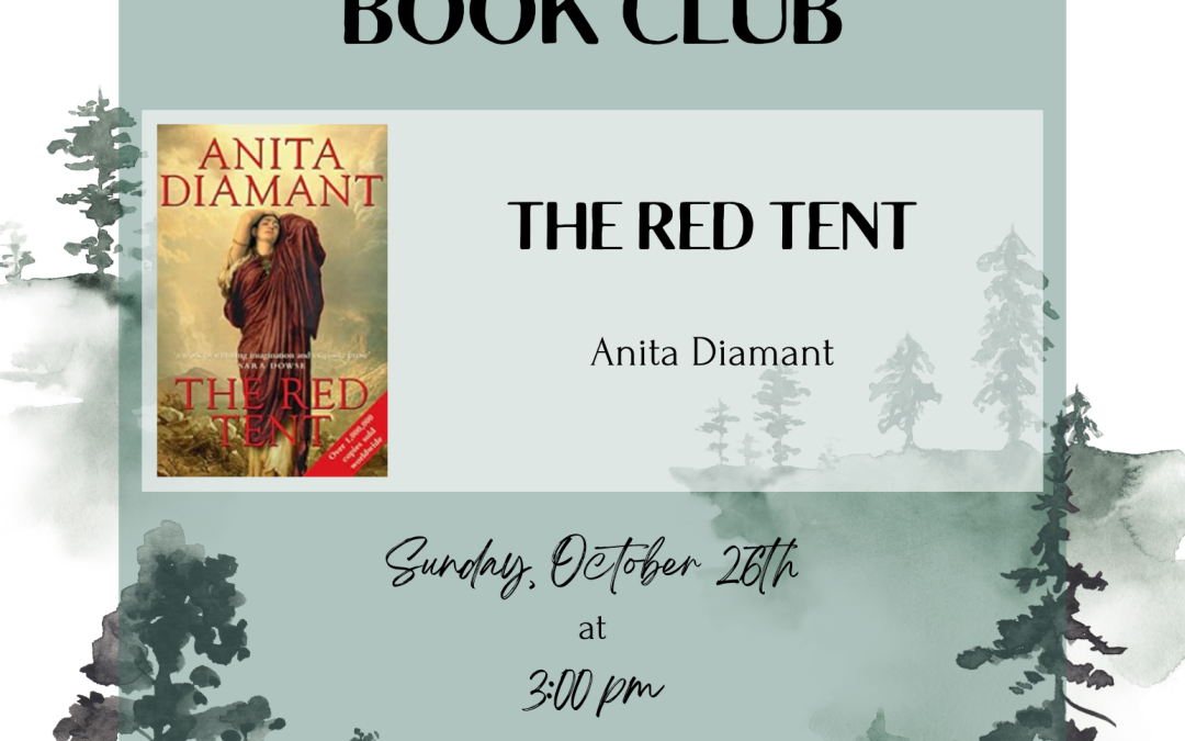 Book Club: “The Red Tent” by Anita Diamant