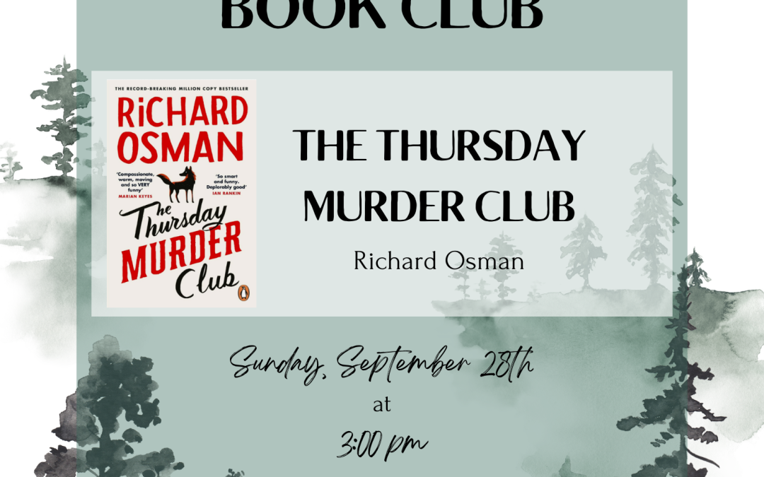 Book Club: “The Thursday Murder Club,” by Richard Osman